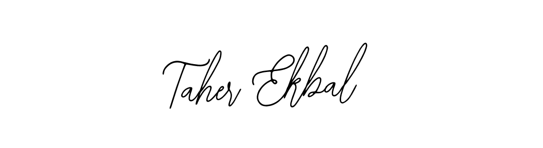 Once you've used our free online signature maker to create your best signature Bearetta-2O07w style, it's time to enjoy all of the benefits that Taher Ekbal name signing documents. Taher Ekbal signature style 12 images and pictures png