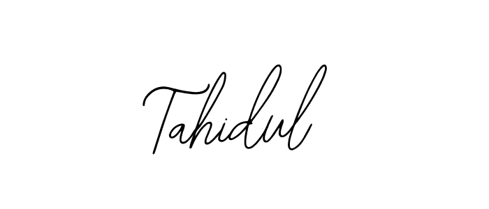 How to Draw Tahidul signature style? Bearetta-2O07w is a latest design signature styles for name Tahidul. Tahidul signature style 12 images and pictures png