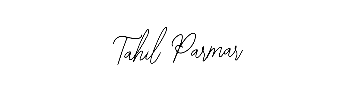 Use a signature maker to create a handwritten signature online. With this signature software, you can design (Bearetta-2O07w) your own signature for name Tahil Parmar. Tahil Parmar signature style 12 images and pictures png