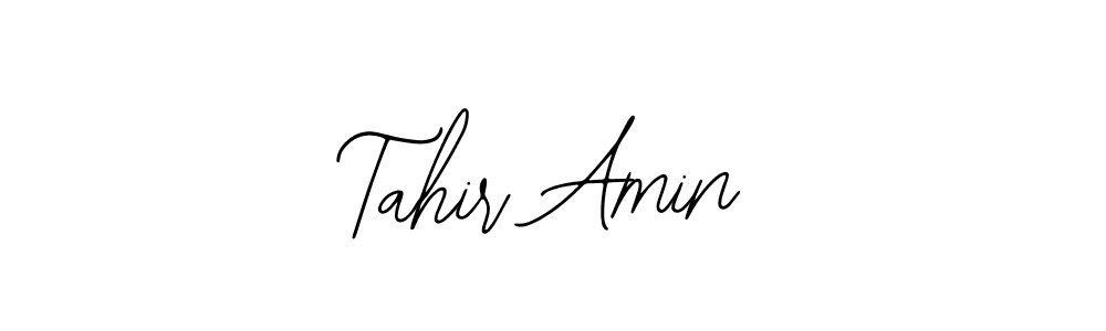 How to Draw Tahir Amin signature style? Bearetta-2O07w is a latest design signature styles for name Tahir Amin. Tahir Amin signature style 12 images and pictures png