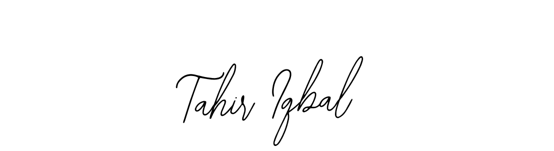 Also You can easily find your signature by using the search form. We will create Tahir Iqbal name handwritten signature images for you free of cost using Bearetta-2O07w sign style. Tahir Iqbal signature style 12 images and pictures png