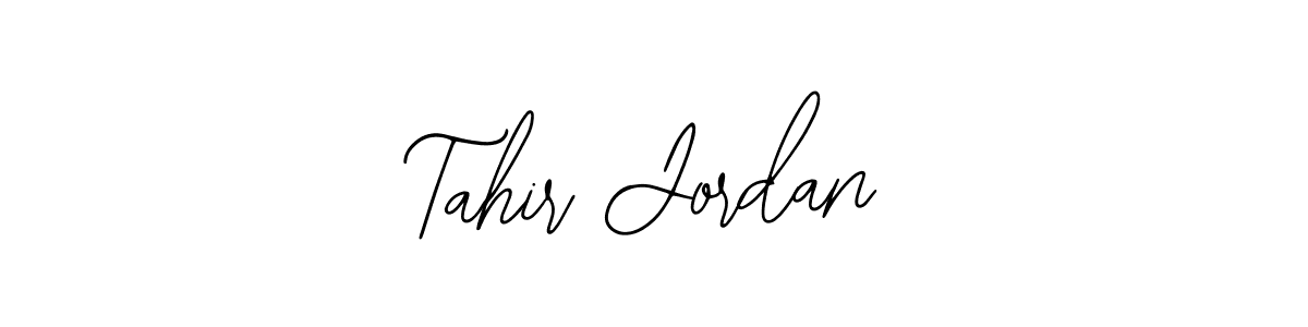 Once you've used our free online signature maker to create your best signature Bearetta-2O07w style, it's time to enjoy all of the benefits that Tahir Jordan name signing documents. Tahir Jordan signature style 12 images and pictures png
