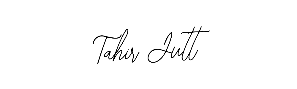 Make a beautiful signature design for name Tahir Jutt. Use this online signature maker to create a handwritten signature for free. Tahir Jutt signature style 12 images and pictures png