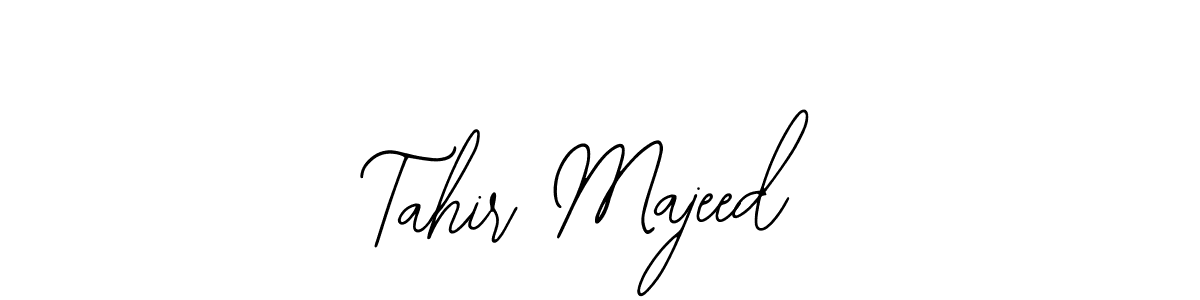 Similarly Bearetta-2O07w is the best handwritten signature design. Signature creator online .You can use it as an online autograph creator for name Tahir Majeed. Tahir Majeed signature style 12 images and pictures png