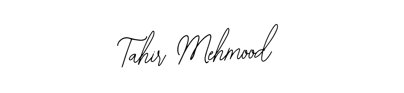 Also we have Tahir Mehmood name is the best signature style. Create professional handwritten signature collection using Bearetta-2O07w autograph style. Tahir Mehmood signature style 12 images and pictures png