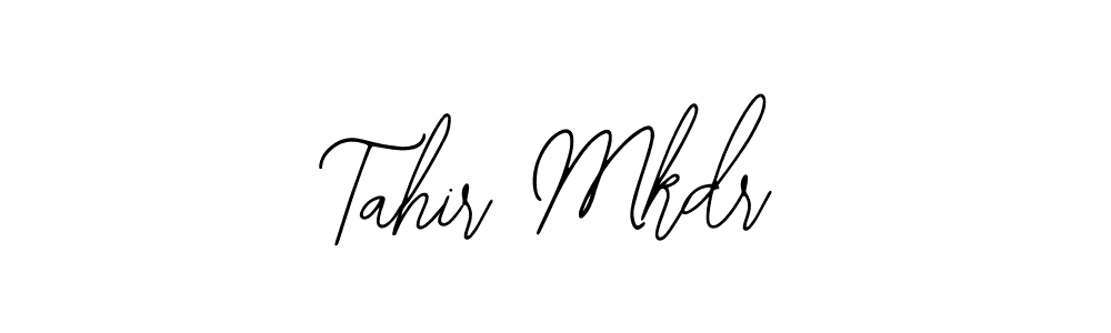 Also we have Tahir Mkdr name is the best signature style. Create professional handwritten signature collection using Bearetta-2O07w autograph style. Tahir Mkdr signature style 12 images and pictures png