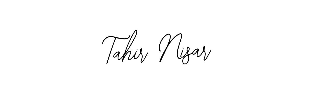 Tahir Nisar stylish signature style. Best Handwritten Sign (Bearetta-2O07w) for my name. Handwritten Signature Collection Ideas for my name Tahir Nisar. Tahir Nisar signature style 12 images and pictures png