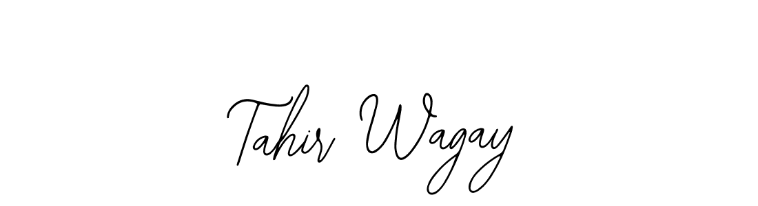 It looks lik you need a new signature style for name Tahir Wagay. Design unique handwritten (Bearetta-2O07w) signature with our free signature maker in just a few clicks. Tahir Wagay signature style 12 images and pictures png