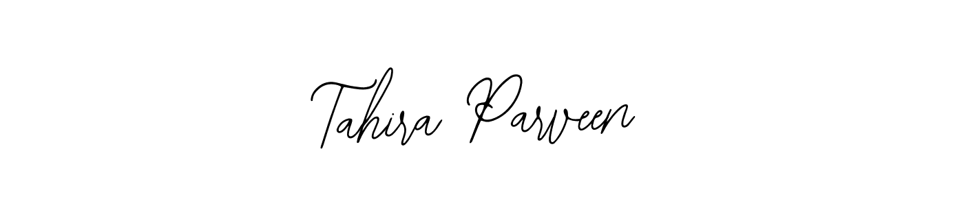 Design your own signature with our free online signature maker. With this signature software, you can create a handwritten (Bearetta-2O07w) signature for name Tahira Parveen. Tahira Parveen signature style 12 images and pictures png