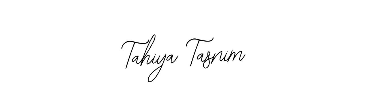 It looks lik you need a new signature style for name Tahiya Tasnim. Design unique handwritten (Bearetta-2O07w) signature with our free signature maker in just a few clicks. Tahiya Tasnim signature style 12 images and pictures png