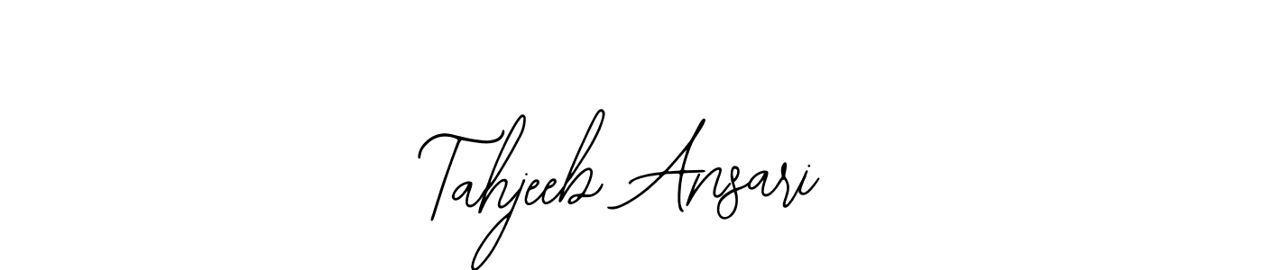 Tahjeeb Ansari stylish signature style. Best Handwritten Sign (Bearetta-2O07w) for my name. Handwritten Signature Collection Ideas for my name Tahjeeb Ansari. Tahjeeb Ansari signature style 12 images and pictures png