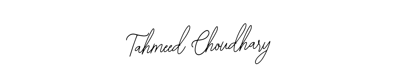 Also You can easily find your signature by using the search form. We will create Tahmeed Choudhary name handwritten signature images for you free of cost using Bearetta-2O07w sign style. Tahmeed Choudhary signature style 12 images and pictures png