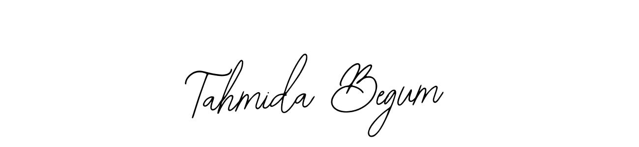 Design your own signature with our free online signature maker. With this signature software, you can create a handwritten (Bearetta-2O07w) signature for name Tahmida Begum. Tahmida Begum signature style 12 images and pictures png