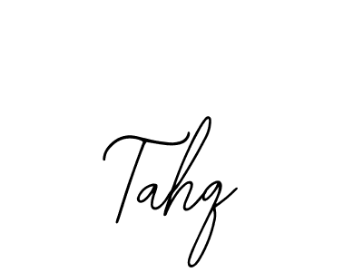 if you are searching for the best signature style for your name Tahq. so please give up your signature search. here we have designed multiple signature styles  using Bearetta-2O07w. Tahq signature style 12 images and pictures png