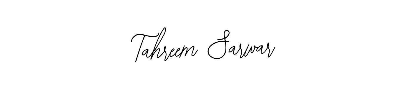 Also we have Tahreem Sarwar name is the best signature style. Create professional handwritten signature collection using Bearetta-2O07w autograph style. Tahreem Sarwar signature style 12 images and pictures png