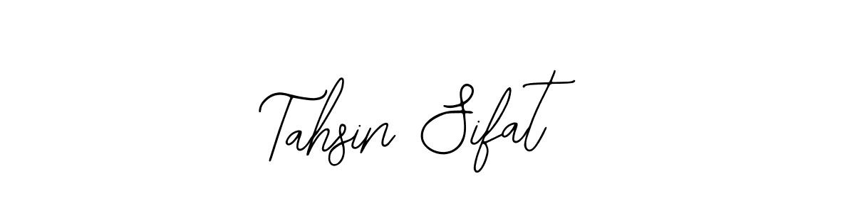 How to Draw Tahsin Sifat signature style? Bearetta-2O07w is a latest design signature styles for name Tahsin Sifat. Tahsin Sifat signature style 12 images and pictures png