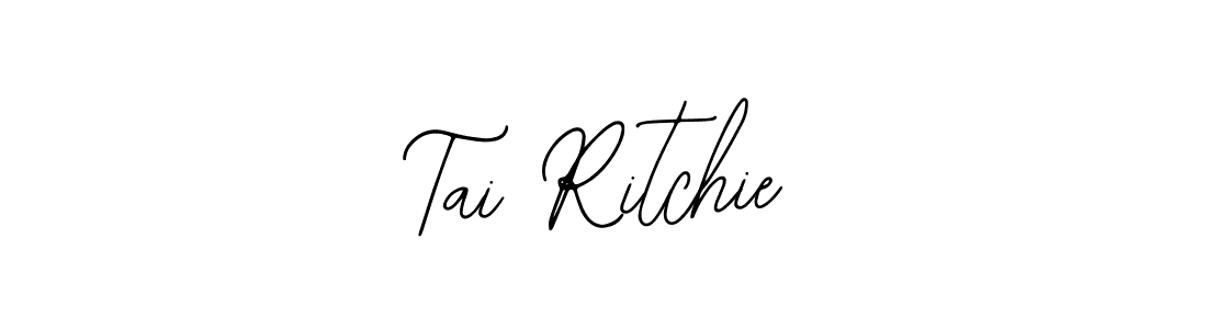 Also You can easily find your signature by using the search form. We will create Tai Ritchie name handwritten signature images for you free of cost using Bearetta-2O07w sign style. Tai Ritchie signature style 12 images and pictures png
