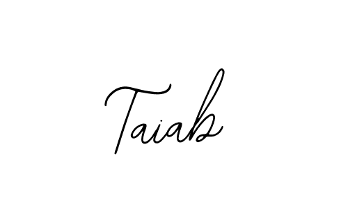 Make a beautiful signature design for name Taiab. With this signature (Bearetta-2O07w) style, you can create a handwritten signature for free. Taiab signature style 12 images and pictures png