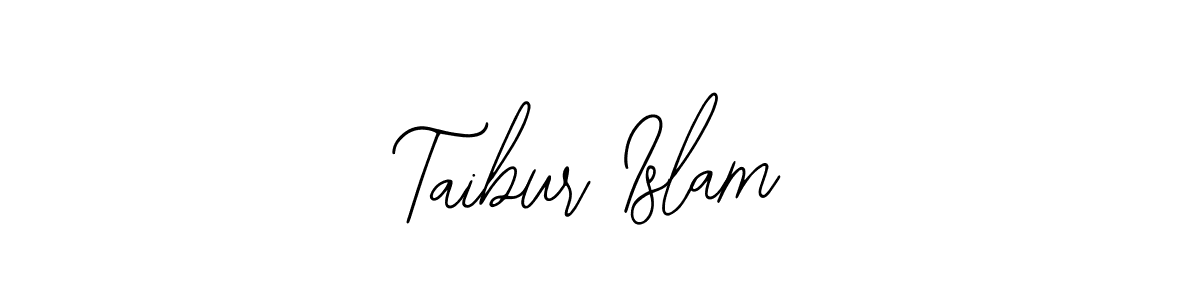 You should practise on your own different ways (Bearetta-2O07w) to write your name (Taibur Islam) in signature. don't let someone else do it for you. Taibur Islam signature style 12 images and pictures png