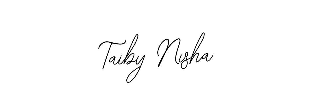 Here are the top 10 professional signature styles for the name Taiby Nisha. These are the best autograph styles you can use for your name. Taiby Nisha signature style 12 images and pictures png