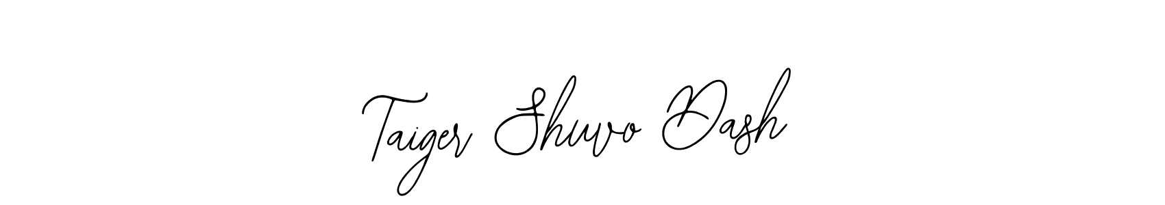 if you are searching for the best signature style for your name Taiger Shuvo Dash. so please give up your signature search. here we have designed multiple signature styles  using Bearetta-2O07w. Taiger Shuvo Dash signature style 12 images and pictures png