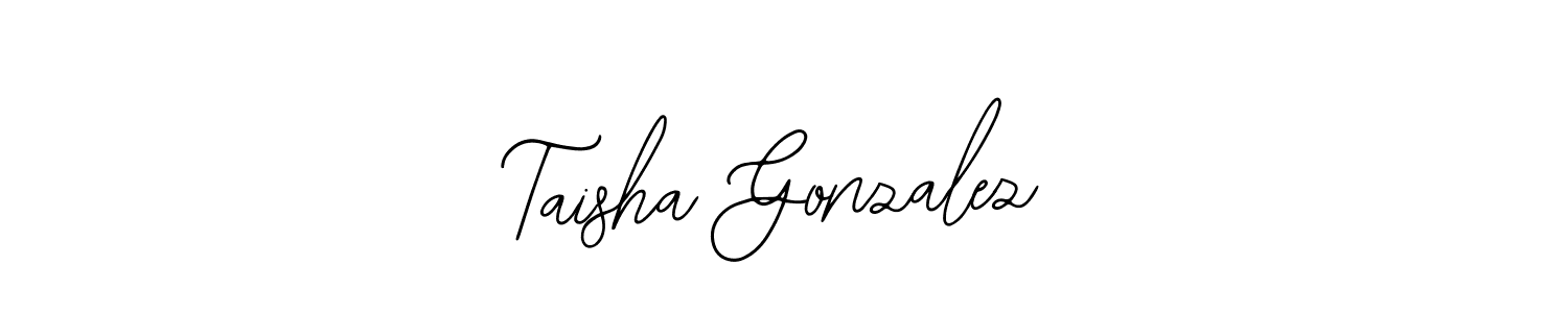 Make a beautiful signature design for name Taisha Gonzalez. Use this online signature maker to create a handwritten signature for free. Taisha Gonzalez signature style 12 images and pictures png