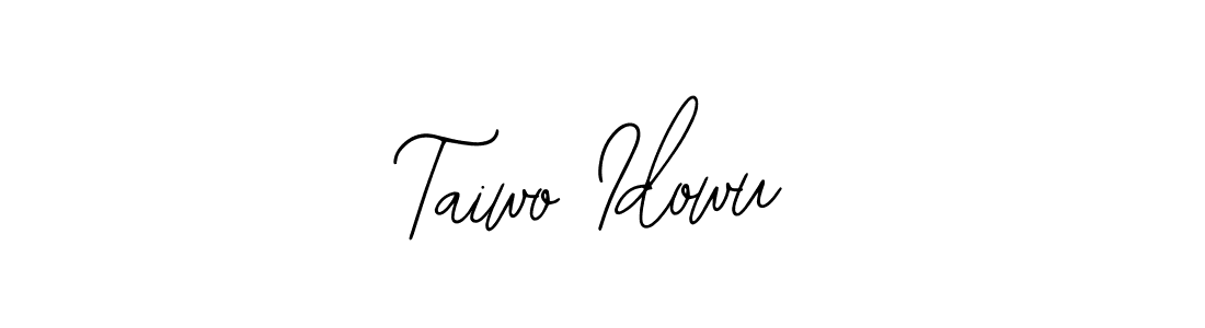 Taiwo Idowu stylish signature style. Best Handwritten Sign (Bearetta-2O07w) for my name. Handwritten Signature Collection Ideas for my name Taiwo Idowu. Taiwo Idowu signature style 12 images and pictures png