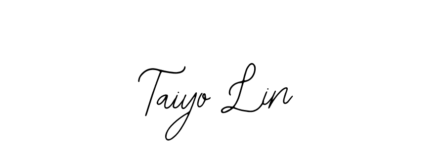 How to make Taiyo Lin signature? Bearetta-2O07w is a professional autograph style. Create handwritten signature for Taiyo Lin name. Taiyo Lin signature style 12 images and pictures png