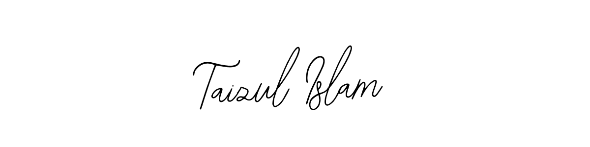 Use a signature maker to create a handwritten signature online. With this signature software, you can design (Bearetta-2O07w) your own signature for name Taizul Islam. Taizul Islam signature style 12 images and pictures png