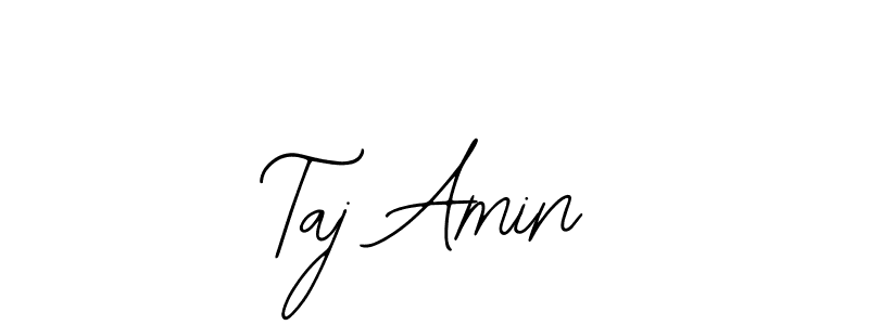 The best way (Bearetta-2O07w) to make a short signature is to pick only two or three words in your name. The name Taj Amin include a total of six letters. For converting this name. Taj Amin signature style 12 images and pictures png