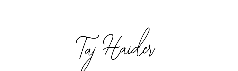 Design your own signature with our free online signature maker. With this signature software, you can create a handwritten (Bearetta-2O07w) signature for name Taj Haider. Taj Haider signature style 12 images and pictures png