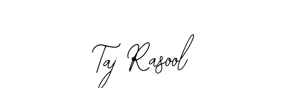 Taj Rasool stylish signature style. Best Handwritten Sign (Bearetta-2O07w) for my name. Handwritten Signature Collection Ideas for my name Taj Rasool. Taj Rasool signature style 12 images and pictures png