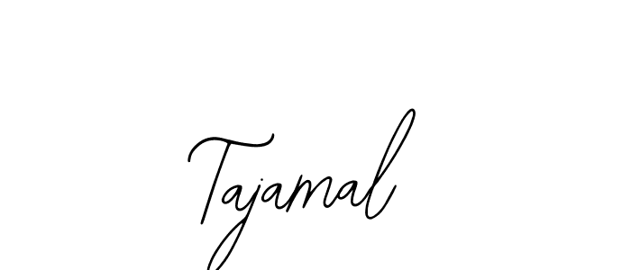 How to make Tajamal name signature. Use Bearetta-2O07w style for creating short signs online. This is the latest handwritten sign. Tajamal signature style 12 images and pictures png