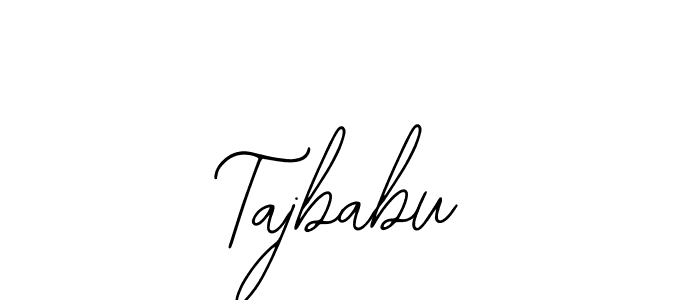 Design your own signature with our free online signature maker. With this signature software, you can create a handwritten (Bearetta-2O07w) signature for name Tajbabu. Tajbabu signature style 12 images and pictures png