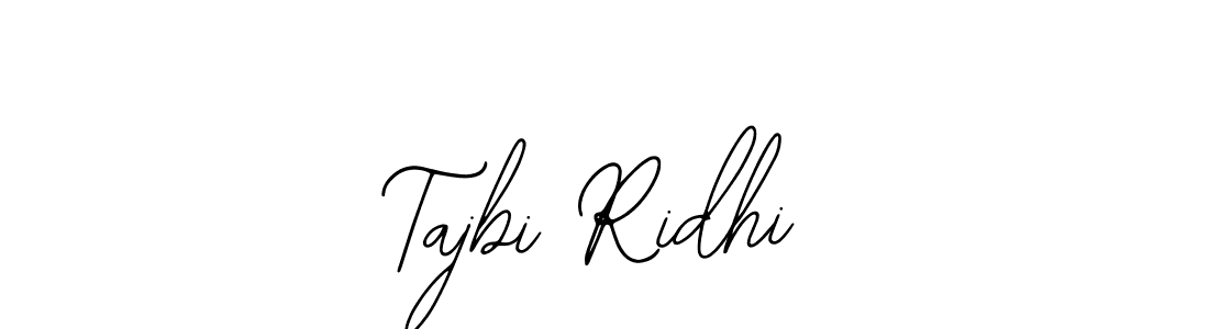 Best and Professional Signature Style for Tajbi Ridhi. Bearetta-2O07w Best Signature Style Collection. Tajbi Ridhi signature style 12 images and pictures png