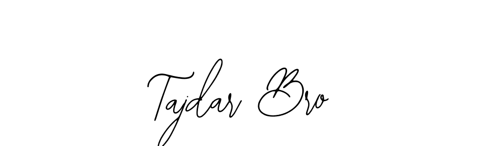 Make a beautiful signature design for name Tajdar Bro. Use this online signature maker to create a handwritten signature for free. Tajdar Bro signature style 12 images and pictures png