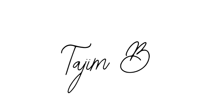 How to Draw Tajim B signature style? Bearetta-2O07w is a latest design signature styles for name Tajim B. Tajim B signature style 12 images and pictures png