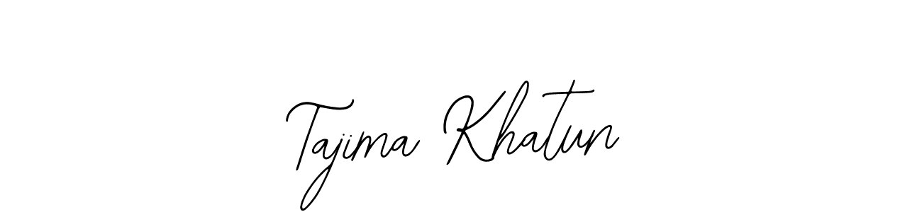 How to make Tajima Khatun signature? Bearetta-2O07w is a professional autograph style. Create handwritten signature for Tajima Khatun name. Tajima Khatun signature style 12 images and pictures png