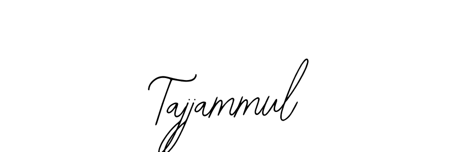 How to make Tajjammul name signature. Use Bearetta-2O07w style for creating short signs online. This is the latest handwritten sign. Tajjammul signature style 12 images and pictures png