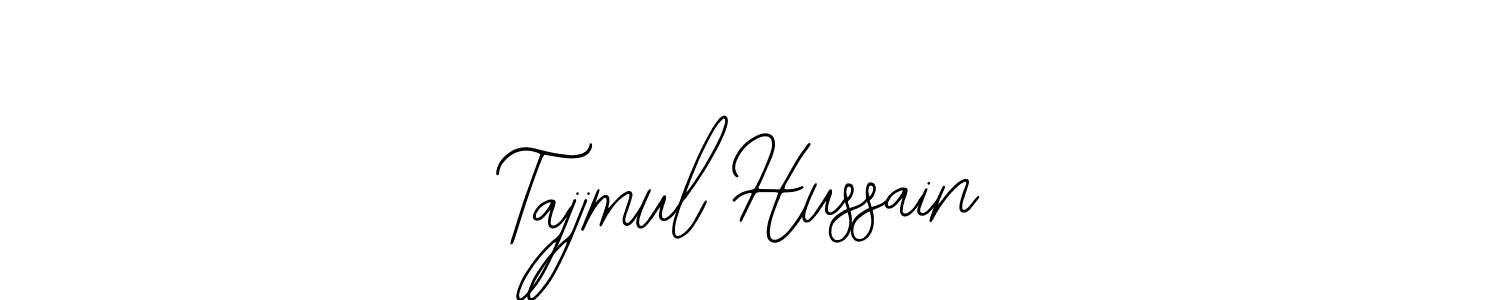 This is the best signature style for the Tajjmul Hussain name. Also you like these signature font (Bearetta-2O07w). Mix name signature. Tajjmul Hussain signature style 12 images and pictures png