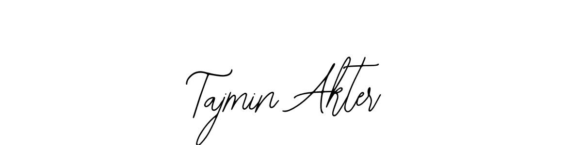 Bearetta-2O07w is a professional signature style that is perfect for those who want to add a touch of class to their signature. It is also a great choice for those who want to make their signature more unique. Get Tajmin Akter name to fancy signature for free. Tajmin Akter signature style 12 images and pictures png