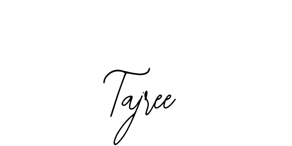 How to make Tajree name signature. Use Bearetta-2O07w style for creating short signs online. This is the latest handwritten sign. Tajree signature style 12 images and pictures png