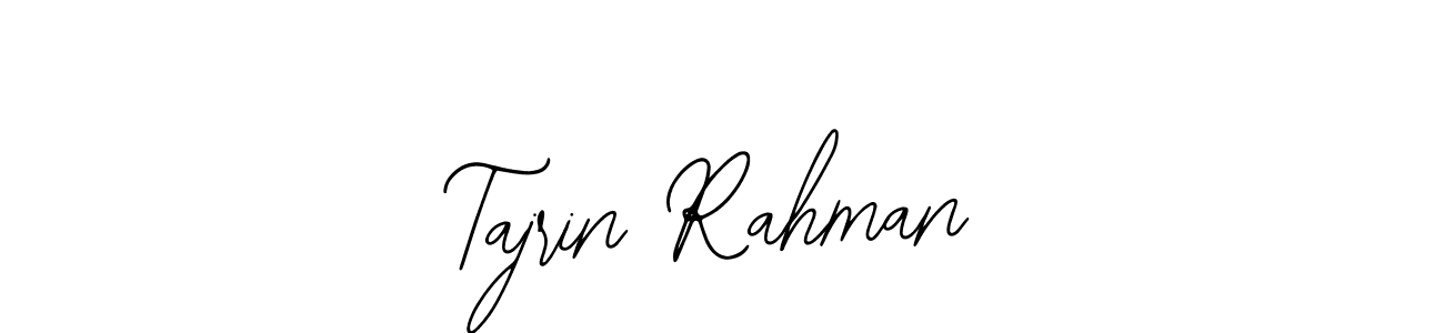 Design your own signature with our free online signature maker. With this signature software, you can create a handwritten (Bearetta-2O07w) signature for name Tajrin Rahman. Tajrin Rahman signature style 12 images and pictures png