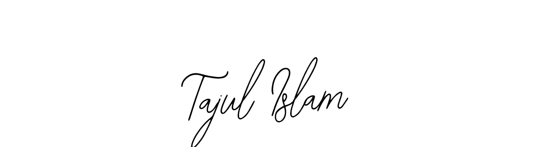 Create a beautiful signature design for name Tajul Islam. With this signature (Bearetta-2O07w) fonts, you can make a handwritten signature for free. Tajul Islam signature style 12 images and pictures png