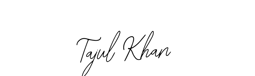 Tajul Khan stylish signature style. Best Handwritten Sign (Bearetta-2O07w) for my name. Handwritten Signature Collection Ideas for my name Tajul Khan. Tajul Khan signature style 12 images and pictures png
