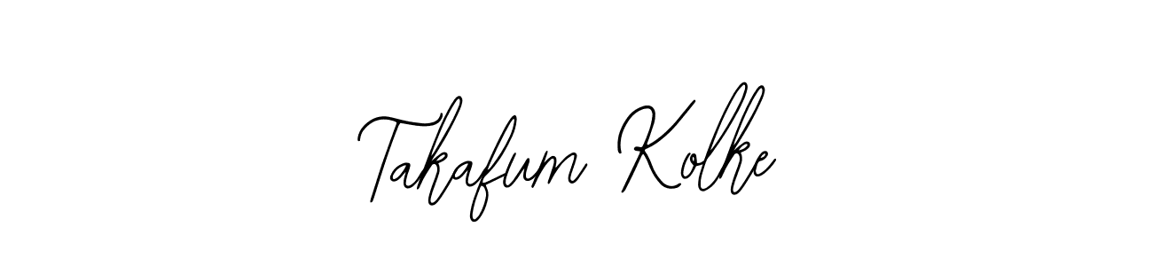 Use a signature maker to create a handwritten signature online. With this signature software, you can design (Bearetta-2O07w) your own signature for name Takafum Kolke. Takafum Kolke signature style 12 images and pictures png