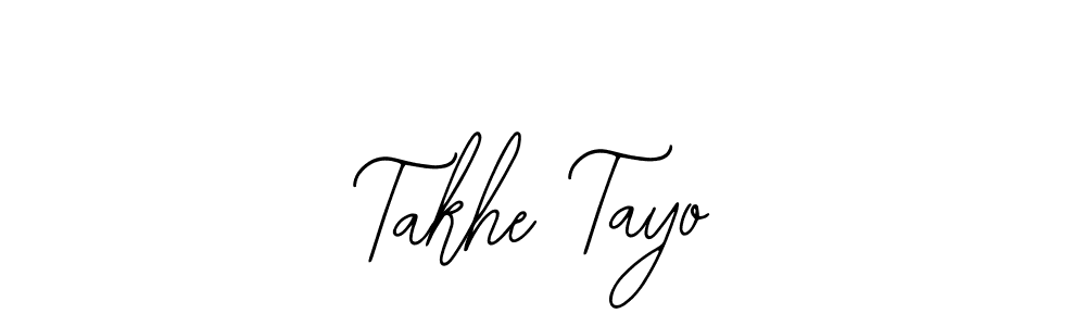 The best way (Bearetta-2O07w) to make a short signature is to pick only two or three words in your name. The name Takhe Tayo include a total of six letters. For converting this name. Takhe Tayo signature style 12 images and pictures png