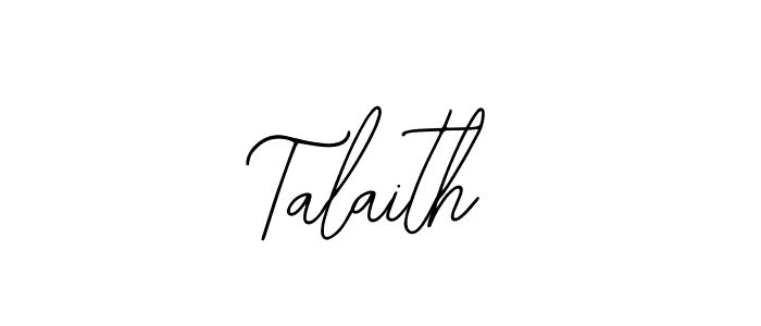 Talaith stylish signature style. Best Handwritten Sign (Bearetta-2O07w) for my name. Handwritten Signature Collection Ideas for my name Talaith. Talaith signature style 12 images and pictures png