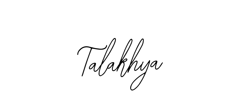 Similarly Bearetta-2O07w is the best handwritten signature design. Signature creator online .You can use it as an online autograph creator for name Talakhya. Talakhya signature style 12 images and pictures png