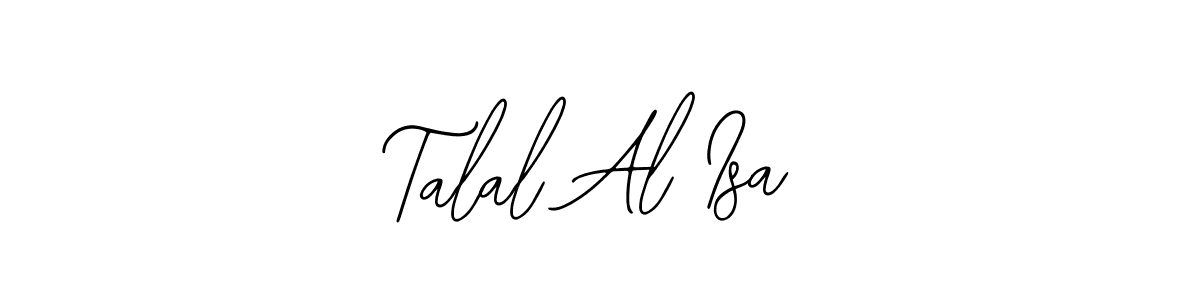 Once you've used our free online signature maker to create your best signature Bearetta-2O07w style, it's time to enjoy all of the benefits that Talal Al Isa name signing documents. Talal Al Isa signature style 12 images and pictures png